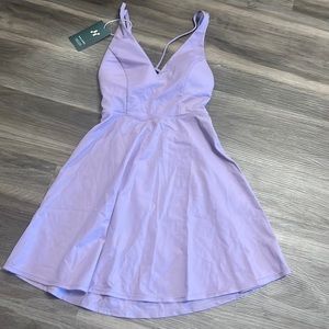 NWT purple HALARA dress.